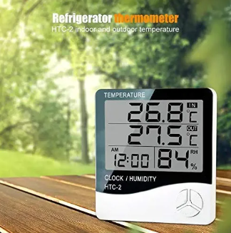 HTC-2 Digital Room Hygrometer Thermometer