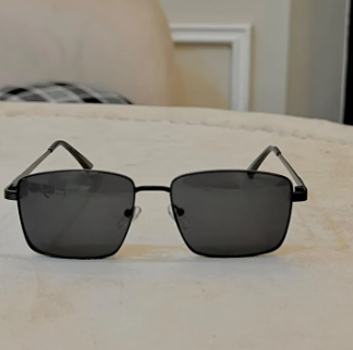 Luxury Cartier-Inspired Squared Rimmed Metallic Glasses for Men